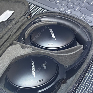 Bose QC45 블랙 헤드폰