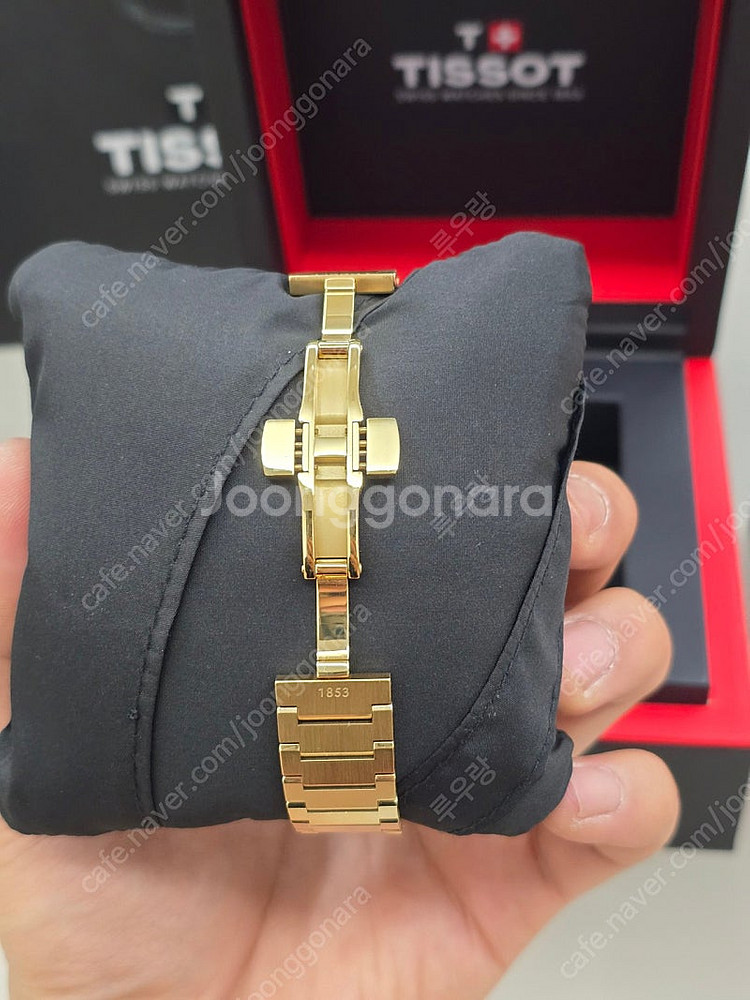 티쏘 prx35mm 파워매틱80 골드 80만원 판매합니...--3