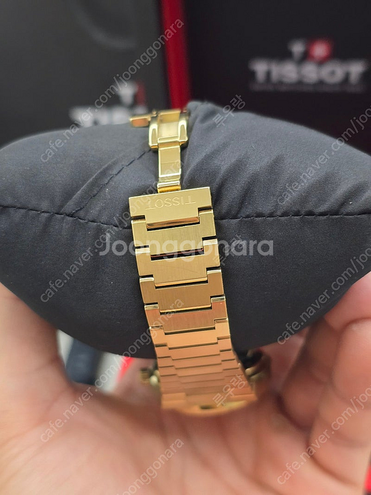 티쏘 prx35mm 파워매틱80 골드 80만원 판매합니...--6