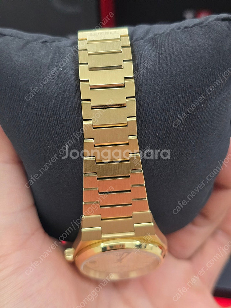티쏘 prx35mm 파워매틱80 골드 80만원 판매합니...--7