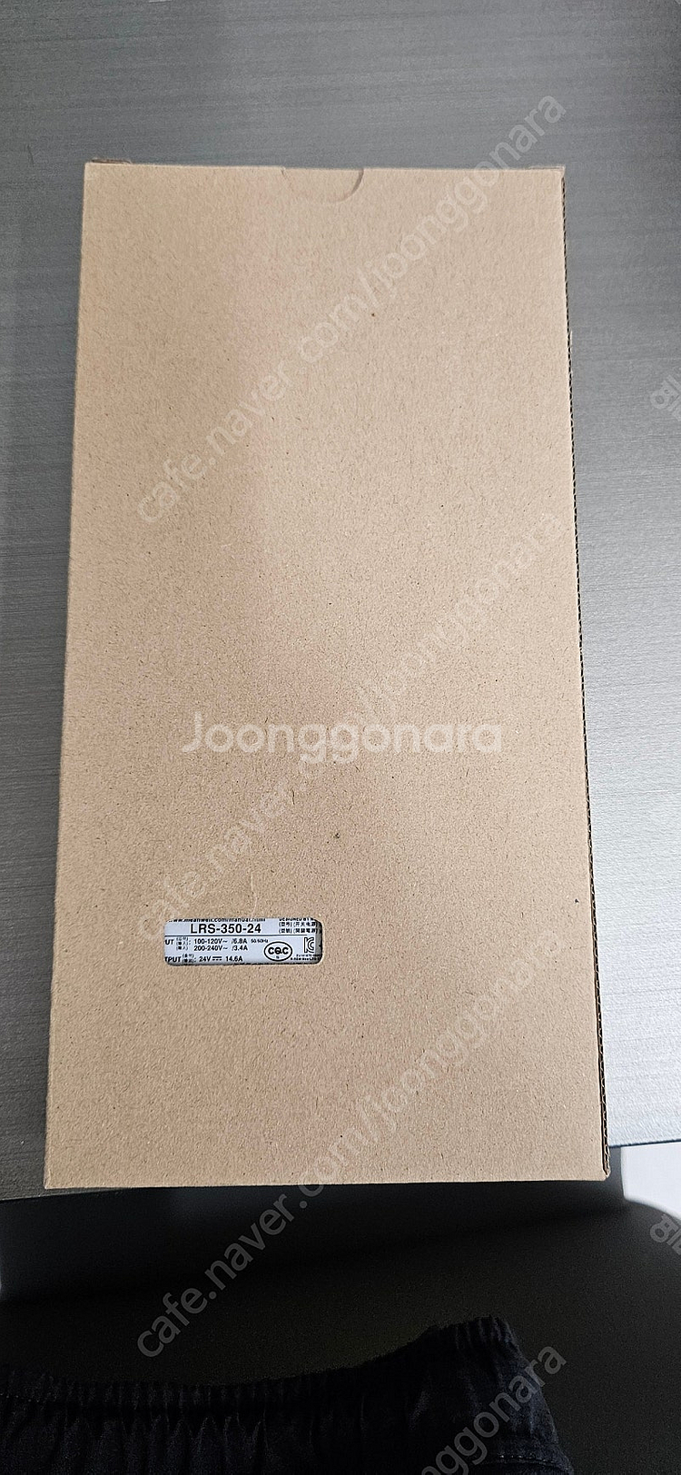 민웰 SMPS LRS-350-24 350W 24V SM...--0