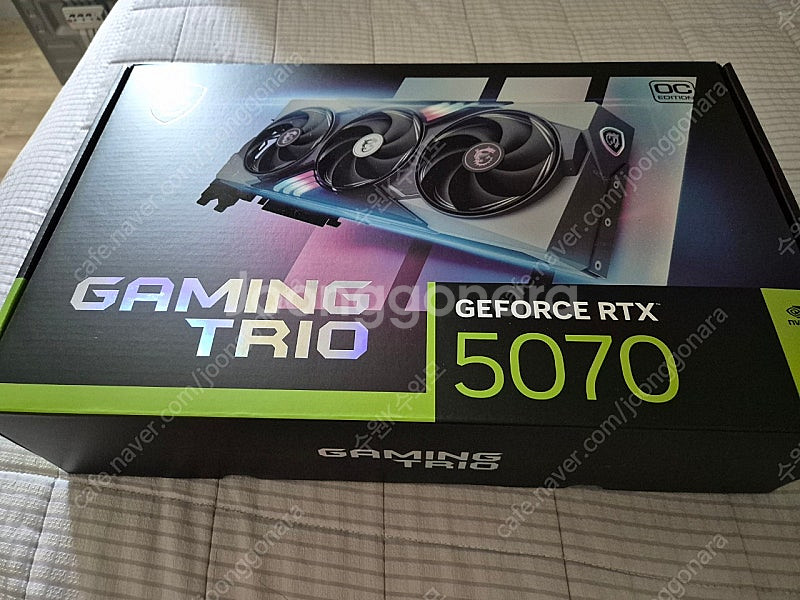 MSI RTX 5070 트라이프로져4--0