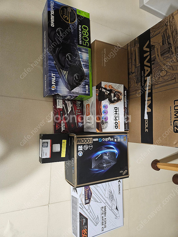 (신품) 9800x3d, b850m wifi, rtx5...--7