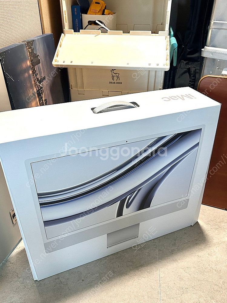 아이맥 24인치(실버) M3 16g 512G--0