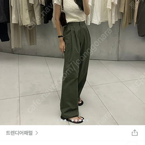 [트렌디어패럴] 멜로디 썸머 코튼 핀턱 팬츠