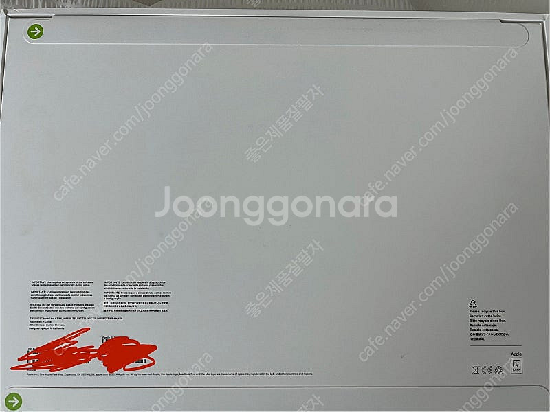 미개봉 맥북 프로 16• M4 Max 48GB • 2T...--1