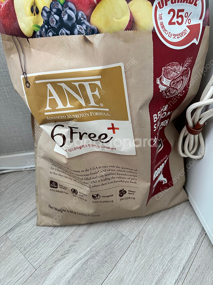ANF 강아지 사료 소고기&연어--0