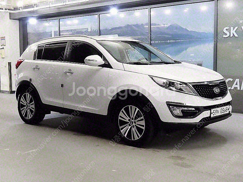 스포티지 중고차 할부 스포티지 SUV 중고차 흰색 20...--0