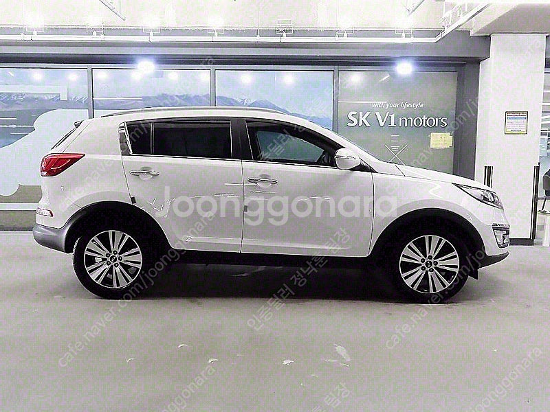스포티지 중고차 할부 스포티지 SUV 중고차 흰색 20...--4