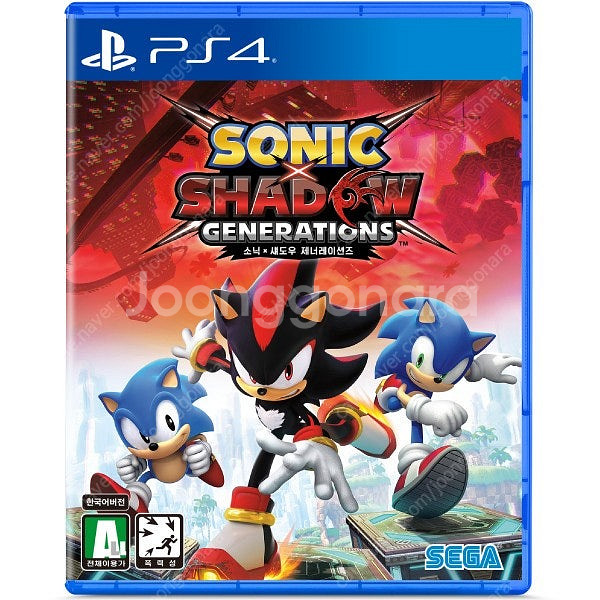 PS4 소닉 섀도우 제너레이션즈--0