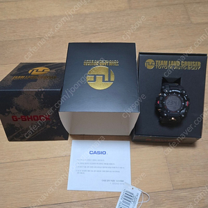 지샥 gw-9500TLC 도요타 한정 팝니다.