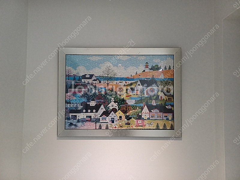 풍경 그림 퍼즐 액자--0
