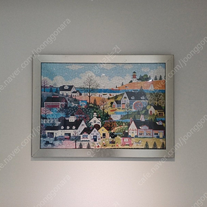 풍경 그림 퍼즐 액자