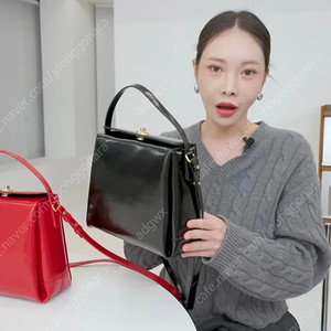 앤딜로즈 소가죽 크로스&토트백