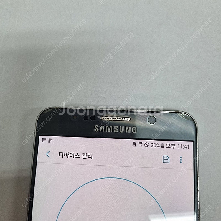204186 갤럭시노트5 64 그레이 SK 무잔상 중고...--7