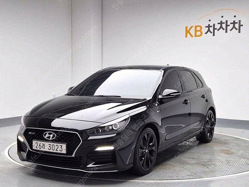 현대 i30 중고 i30 검정색 2019년식 72,638km 1.6 터보 N Line 중고자동차
