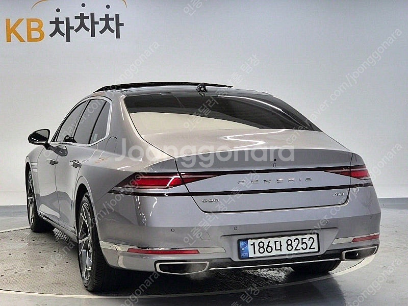 제네시스 G90 중고차 가격 제네시스 중고 은색 202...--3