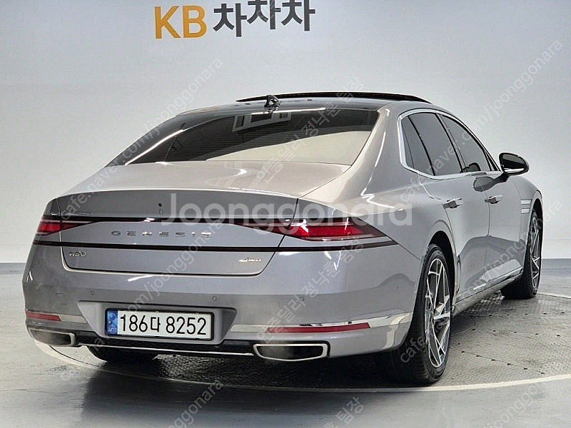 제네시스 G90 중고차 가격 제네시스 중고 은색 202...--4