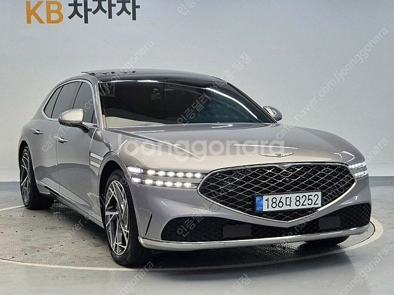 제네시스 G90 중고차 가격 제네시스 중고 은색 202...--5