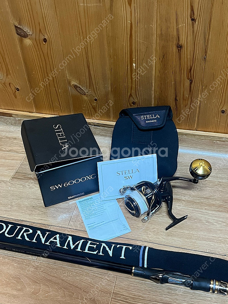 시마노 스텔라6000릴이랑 다이와 토너먼트 이소 AGS 1.5-53.R 낚시대--0