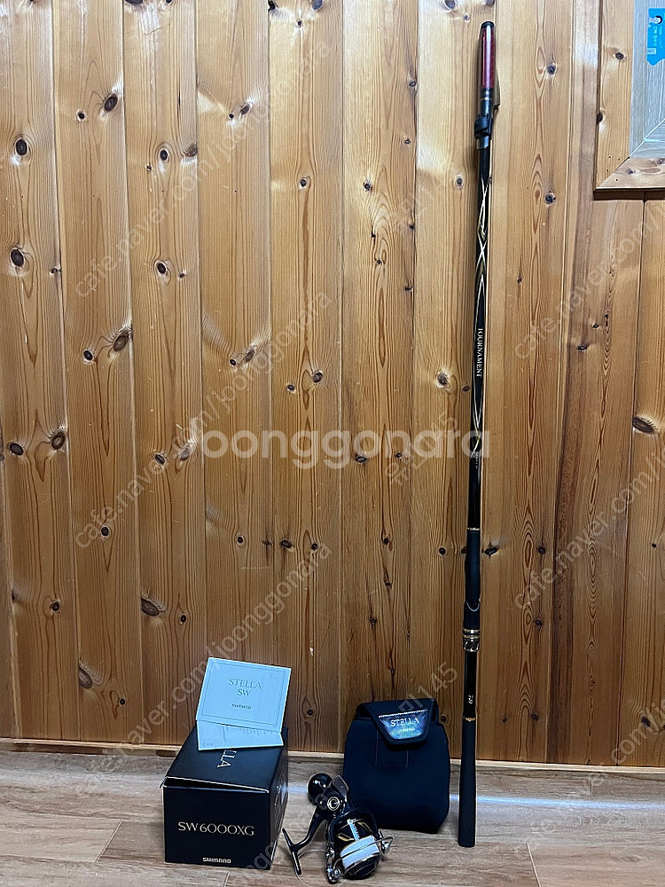 시마노 스텔라6000릴이랑 다이와 토너먼트 이소 AGS 1.5-53.R 낚시대--5