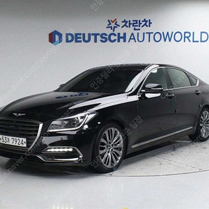 제네시스 G80 중고 제네시스 중고 가격 검정색 2017년식 3.8 GDI AWD 파이니스트 개인사업자중고차