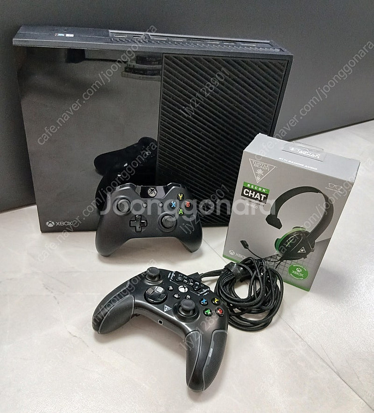 Xbox One 게임3개/컨트롤러2개/미사용 헤드셋--0