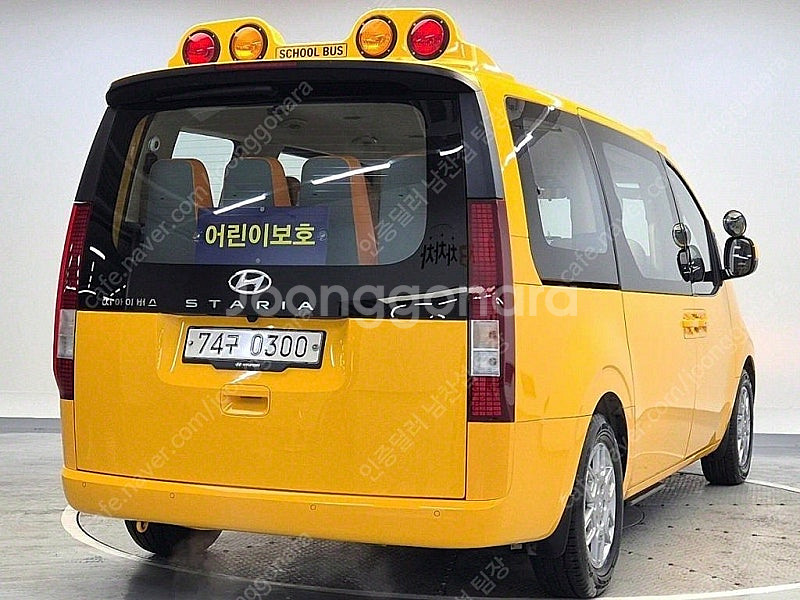 어린이보호차 중고 스타리아 중고차 노란색 2022년식 ...--4