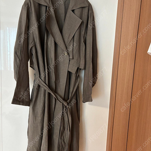 에린블랙 린넨 자켓 점퍼 야상 출근룩 올드머니룩 트렌치 타임마인랑방스타일