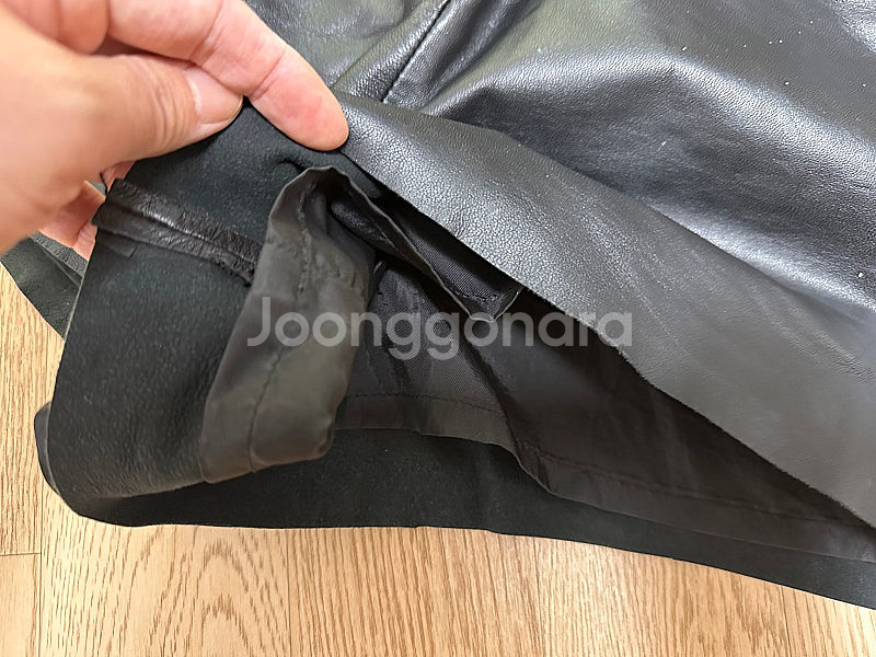 Maje 마쥬 양가죽 반바지 36--4
