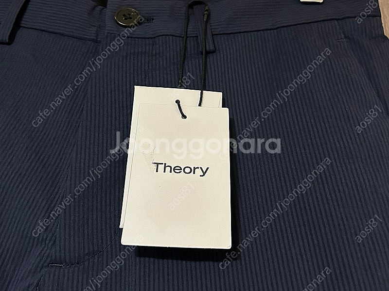띠어리 theory 네이비 시어서커 바지 29사이즈 새...--2