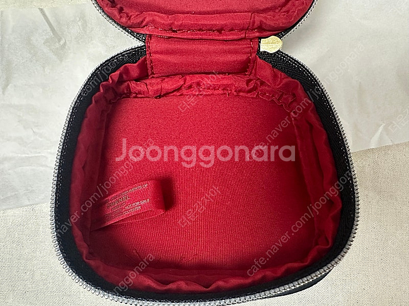 샤넬 사각 벨벳 미니 거울 파우치--2