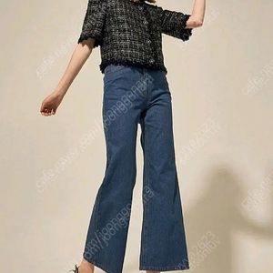 [정품]한섬 랑방 프린지 재킷 텍 달린 새상품 빠른거래