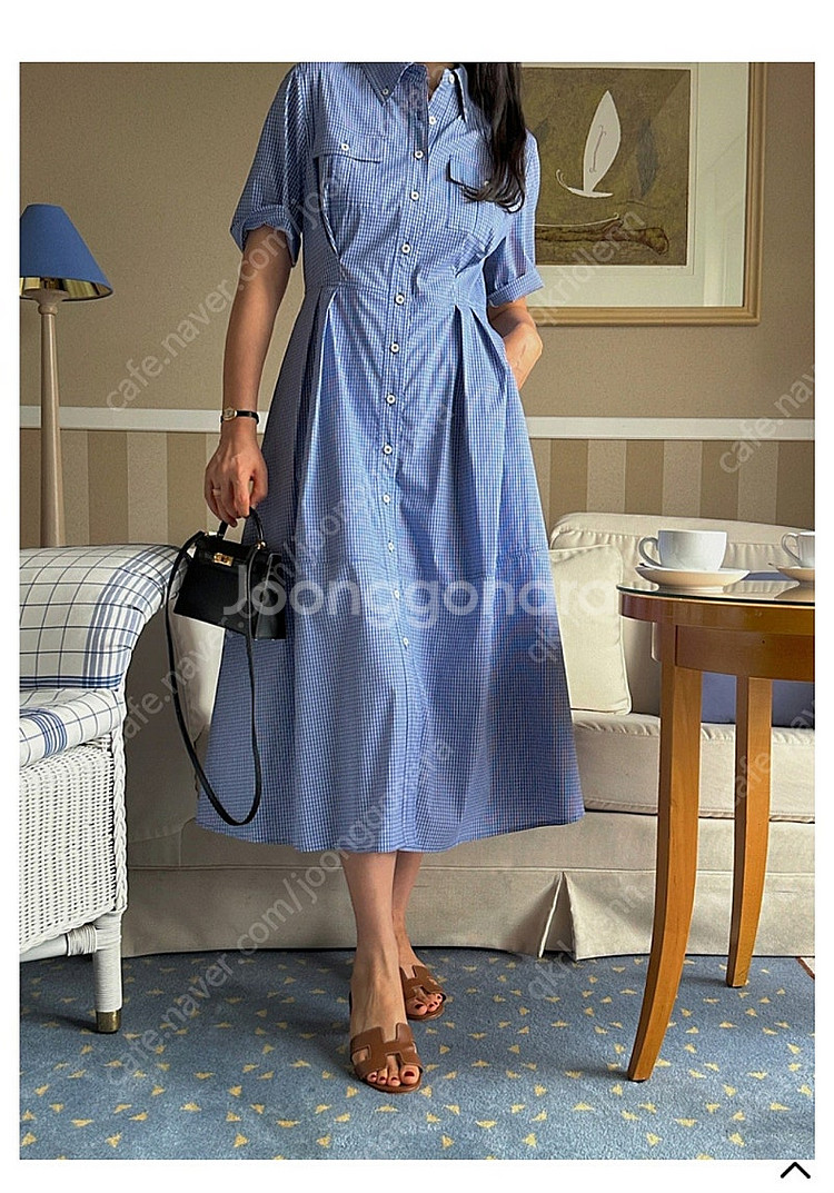 라밤바룸 파샤드 셔츠 드레스 2사이즈--0