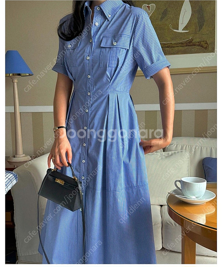 라밤바룸 파샤드 셔츠 드레스 2사이즈--5