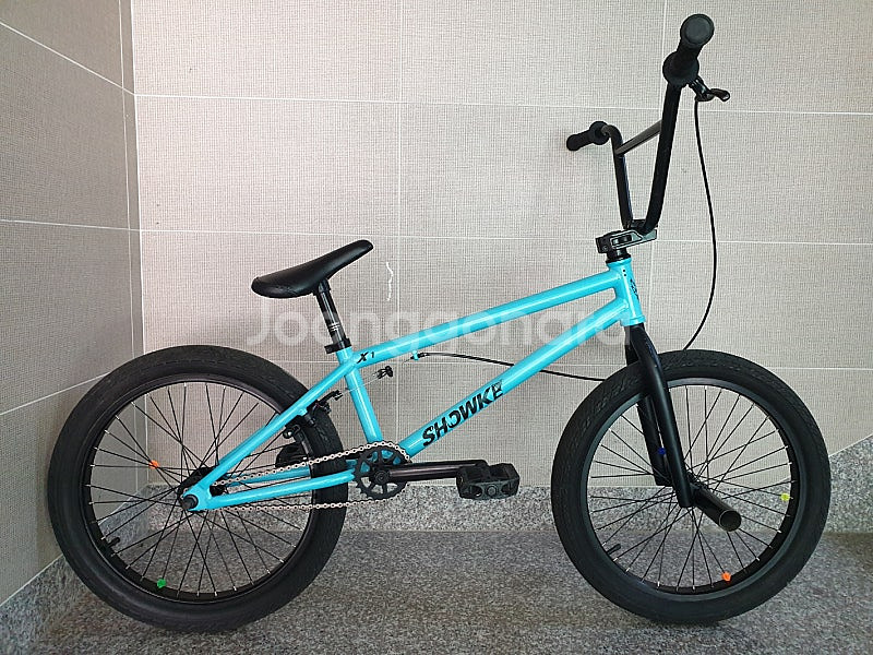 BMX 20인치 묘기 자전거+브레이크 장착--4