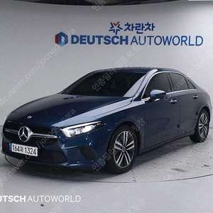 벤츠 인증중고 벤츠 A220 중고 파란색 2021년식 34,006km A220 세단 중고차싸게사기