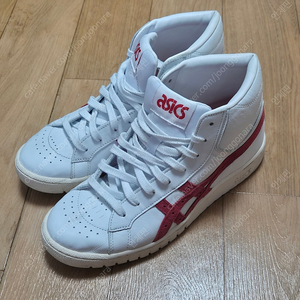 [255] 아식스 타이거 젤 PTG MT 화이트 클래식 레드 1193A182-101 정대만 농구화 이미지