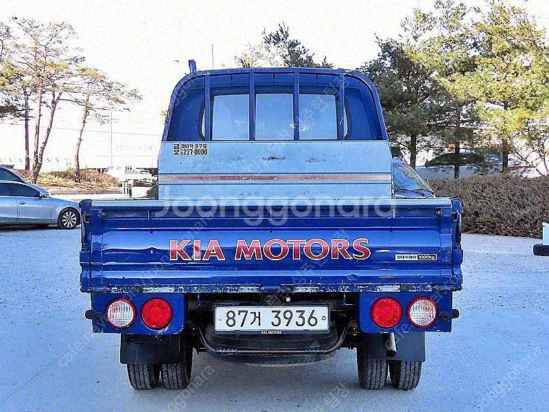 중고 봉고3 카고 1톤 더블캡 파란색 2019년식 32...--5