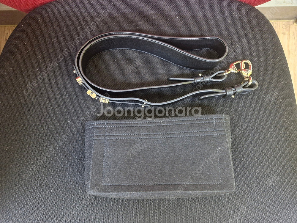 디올 레이디백 스몰 블랙 까나쥬 양가죽--9