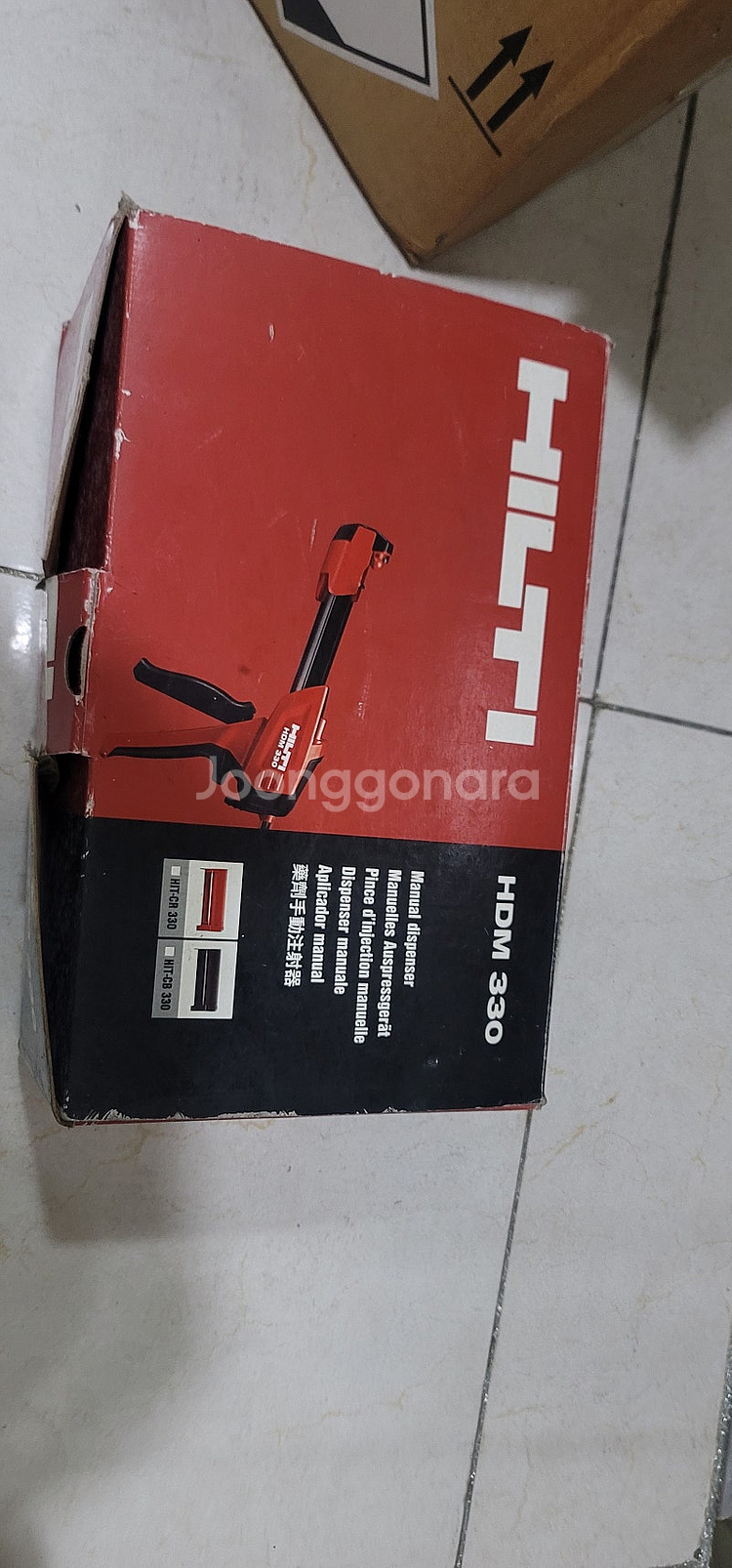 HILTI 케미칼 앙카건 HDM330 등주입용--4