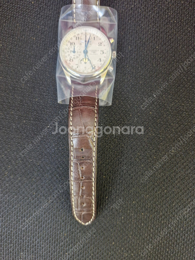 론진 마스터콜렉션 문페이즈 크로노 40mm 센터 오버홀...--3