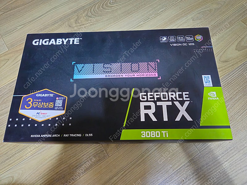 기가바이트 3080Ti vision 화이트 판매합니다.--2