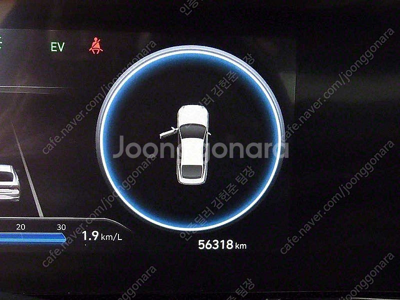 아반떼 중고차 아반떼 하이브리드 중고 회색 2023년식...--9