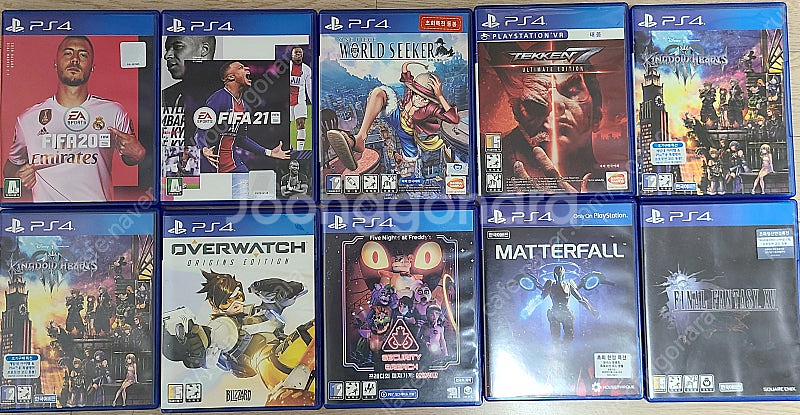 PS4 플스4 게임 10장 묶음 외--0