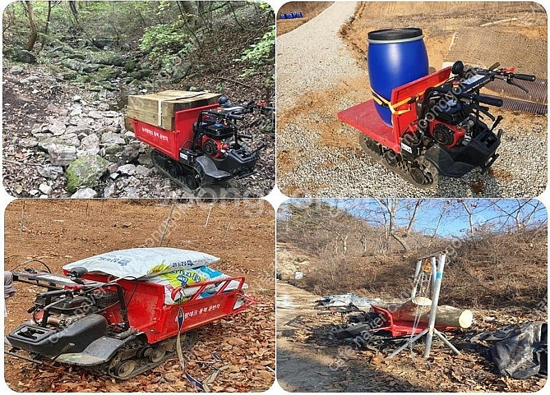농사랑테크, 다목적 무한 궤도 운반차 판매--4