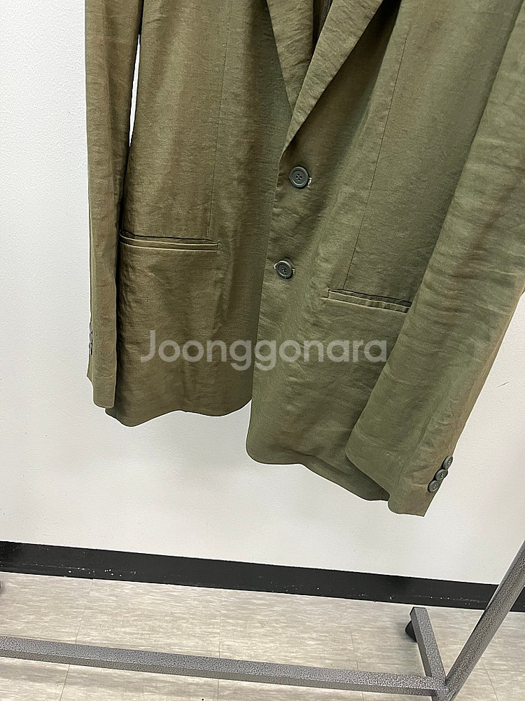 100) 타임 린넨 스판자켓/브룩스브라더스 패커블 사파...--1