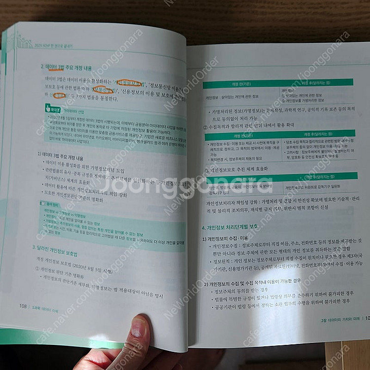 2025 ADsP 한 권으로 끝내기 판매합니다.--2