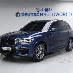 @18년식 X3(3세대) 20d xDrive M스포츠 전국최저가격저신용전액할부최대72개월현금카드리스할부저렴하고 가성비 있는 차량