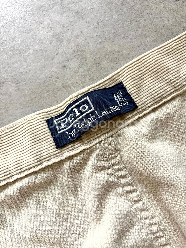 90~00's 폴로 랄프로렌 워크 팬츠 35~36" 데...--7